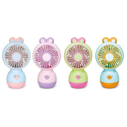 Draagbare mini ventilator USB konijntje