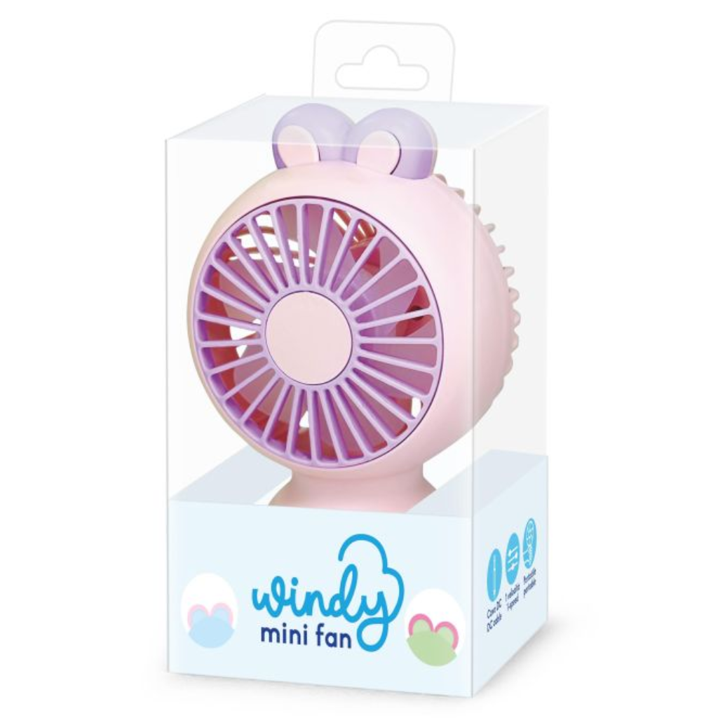 Draagbare mini ventilator USB konijntje