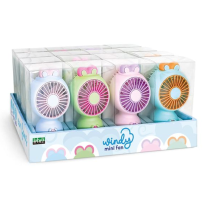 Draagbare mini ventilator USB konijntje