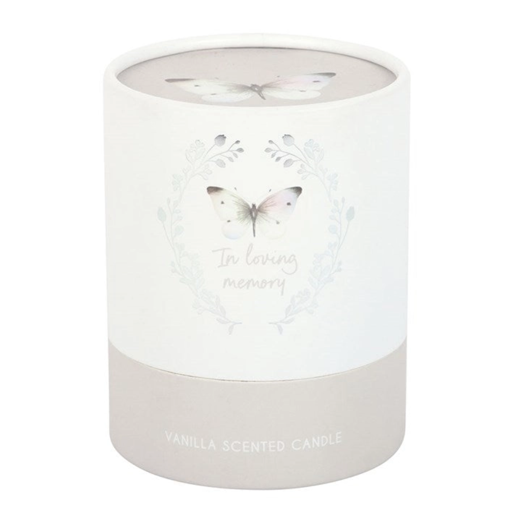 Vanille geurkaars - In loving memory