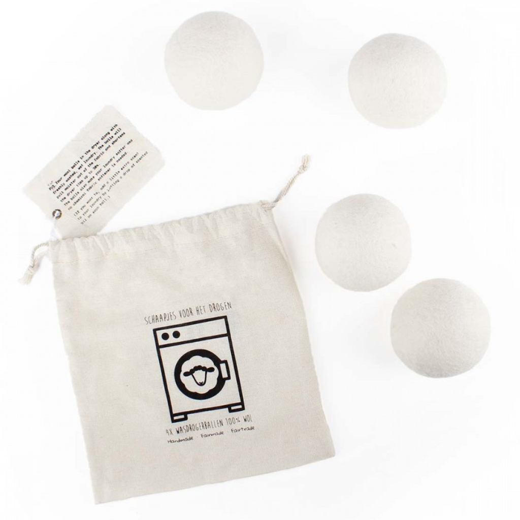 Wasdrogerballen - 4 stuks