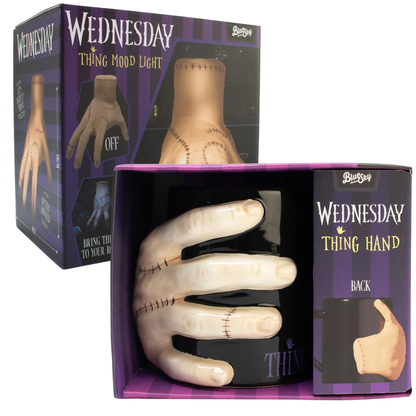 Wednesday lamp - Thing + GRATIS Wednesday mok