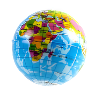 Wereldbol stressbal