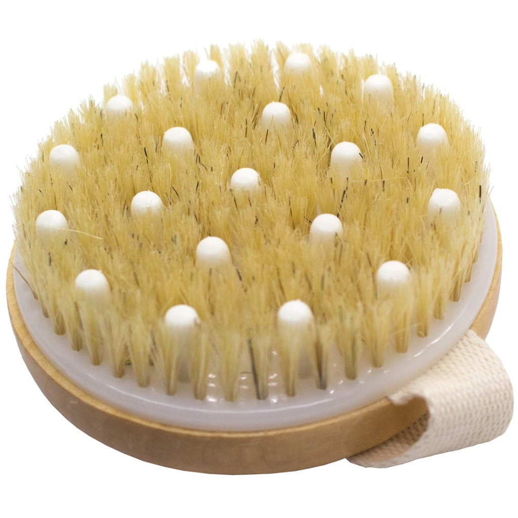 Borstel voor lymfedrainage