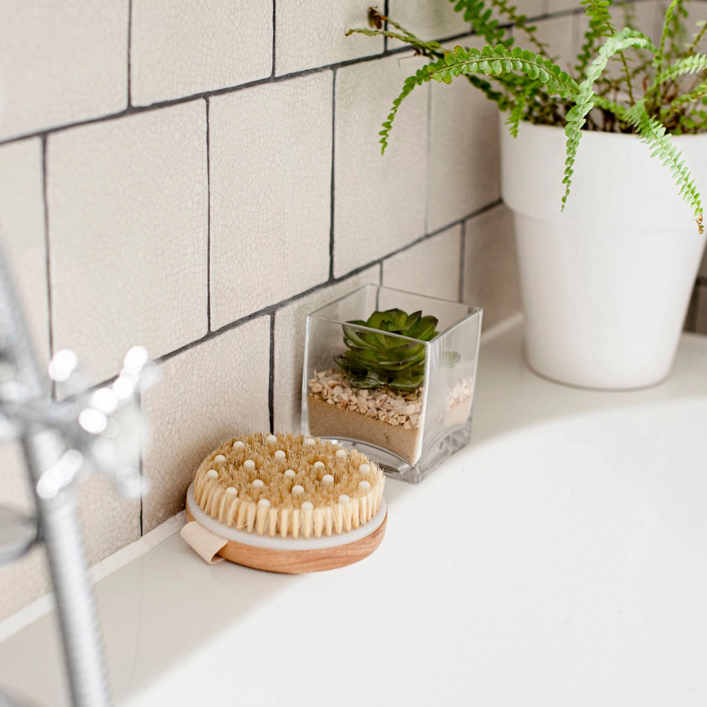 Borstel voor lymfedrainage