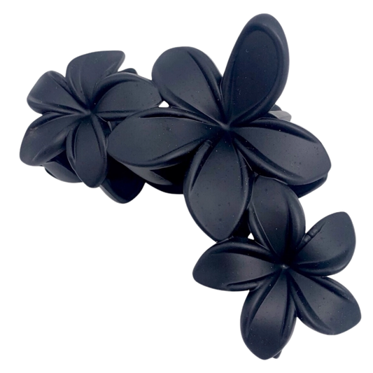 Haarclip met 3 Hawaii bloemen