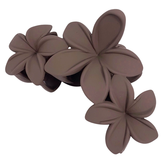 Haarclip met 3 Hawaii bloemen