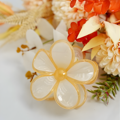 Haarclip in de vorm van madeliefje