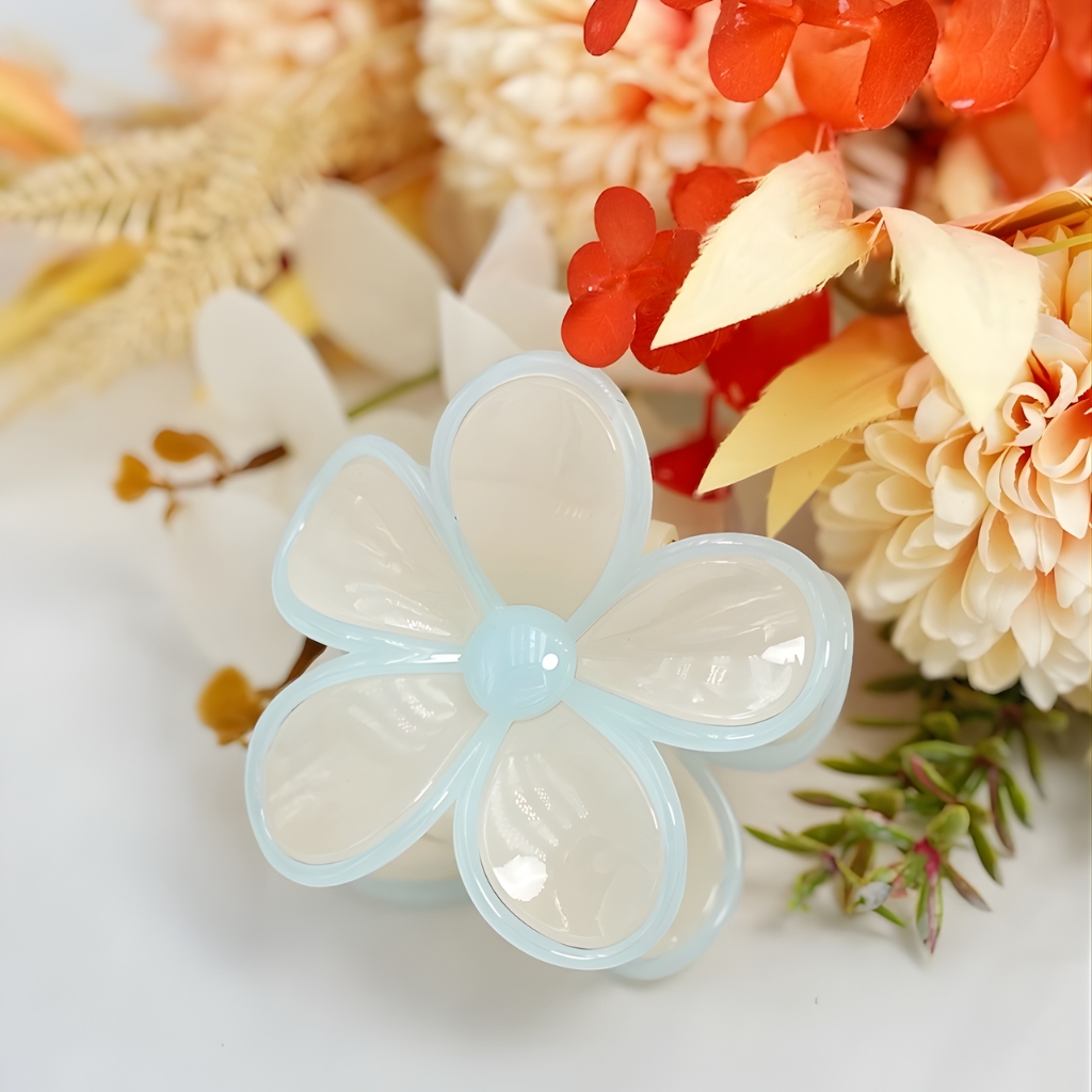 Haarclip in de vorm van madeliefje