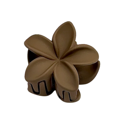 Haarclip mini in de vorm van Hawaii bloem