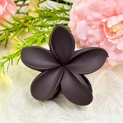 Haarclip in de vorm van Hawaii bloem