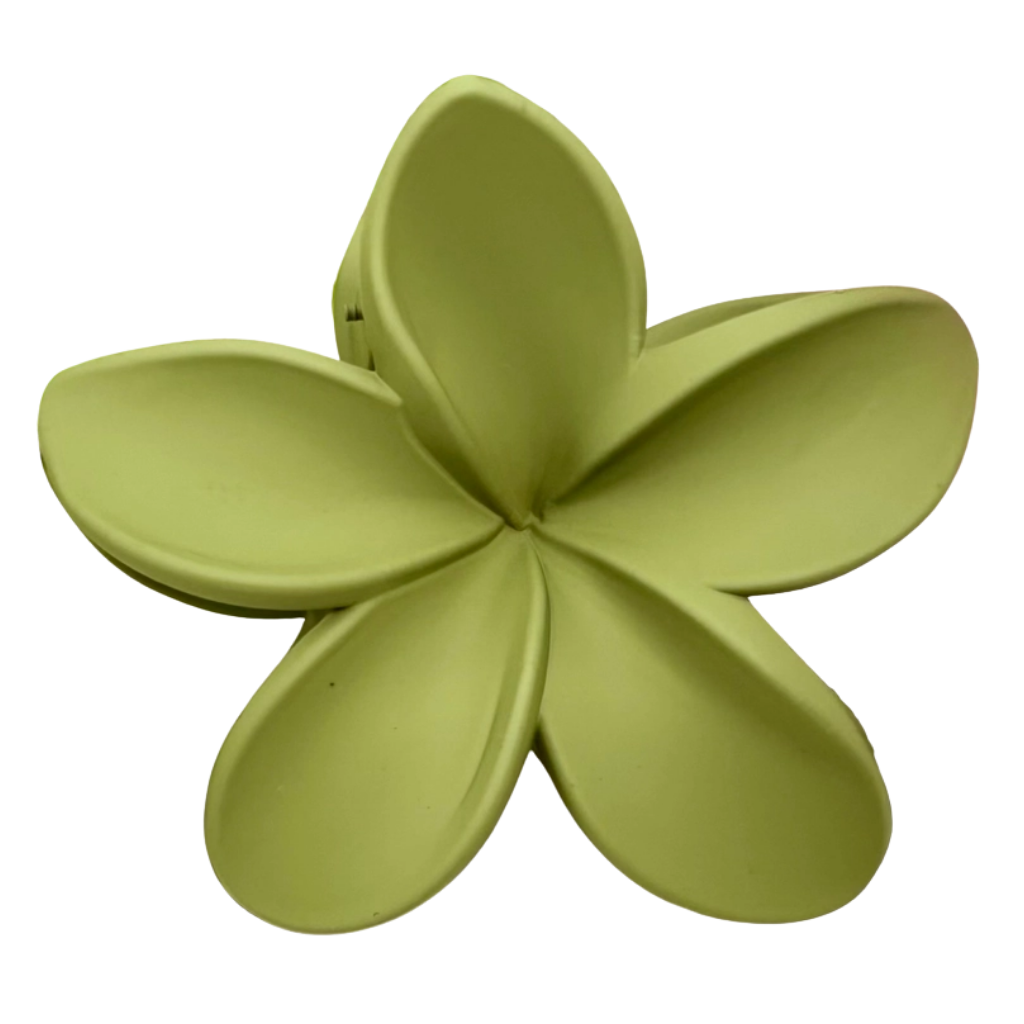 Haarclip in de vorm van Hawaii bloem