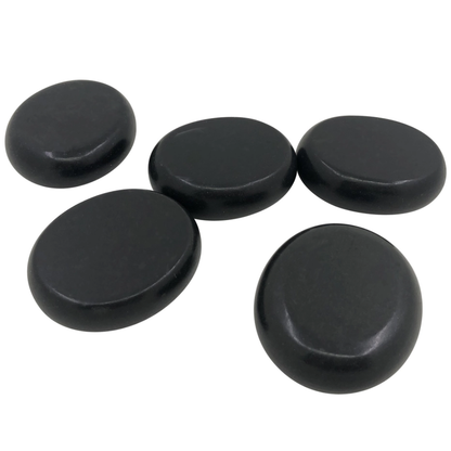Hot stone massage stenen van basalt - Set van 5