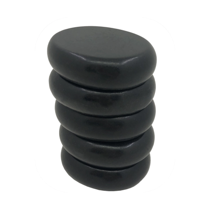 Hot stone massage stenen van basalt - Set van 5