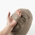 Zafu meditatiekussen met natuurlijke tarwebalgvulling