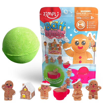 Bruisbal met surprise - Gingerbread