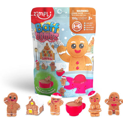 Bruisbal met surprise - Gingerbread