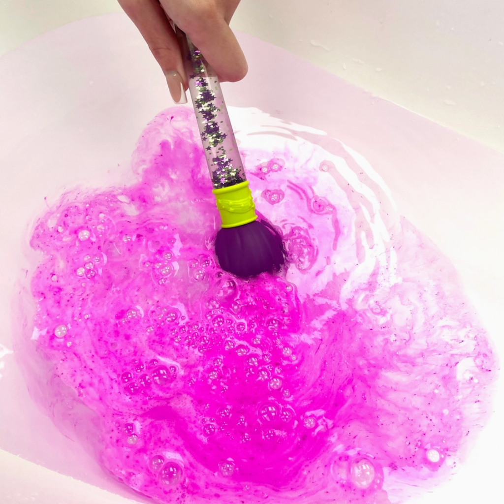 Bruisballen met magic brush