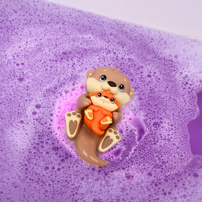 Baff Buddies Otter met baby - 3 bruisballen