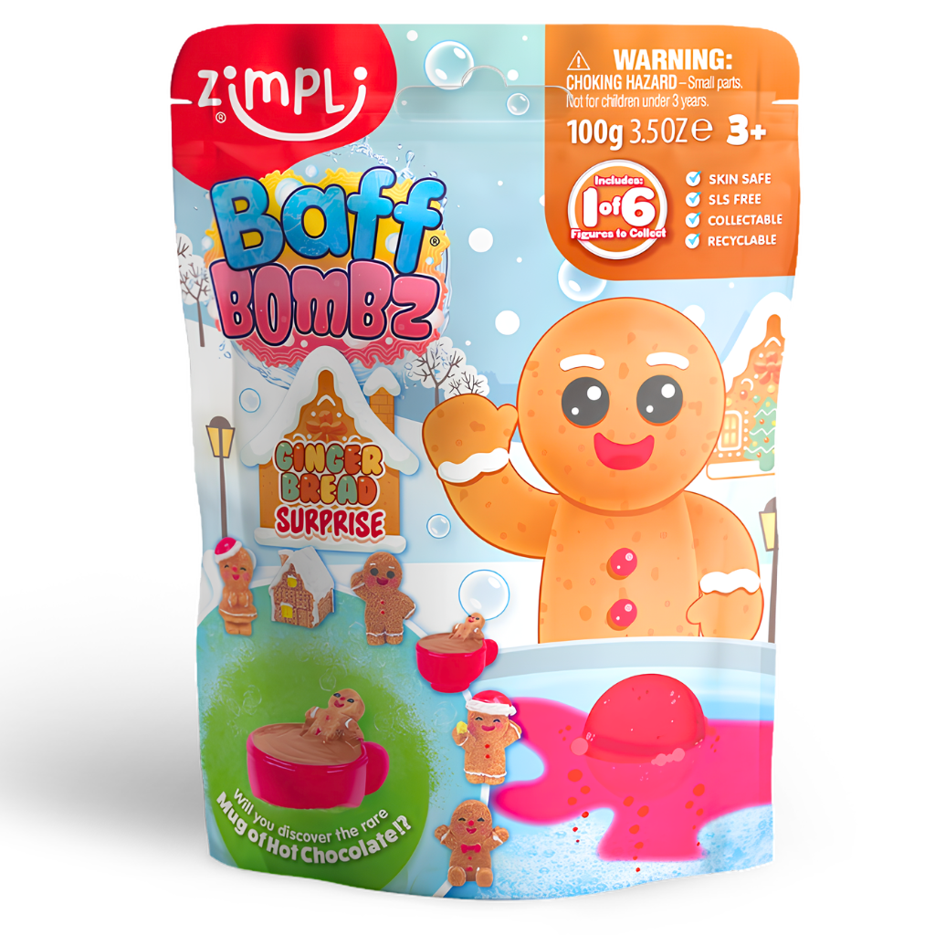 Bruisbal met surprise - Gingerbread