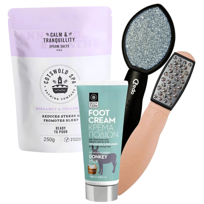Voetverzorging Set - Relaxing + GRATIS Epsomzout 250 gram
