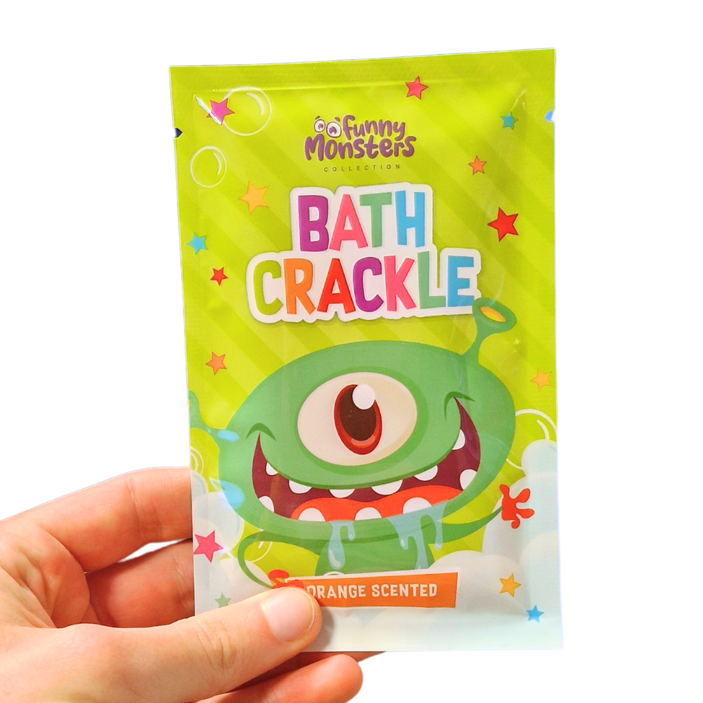 Funny monsters knetterend badzout