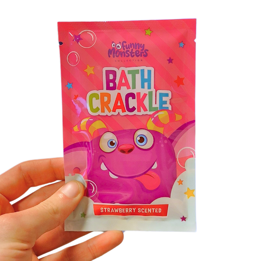 Funny monsters knetterend badzout