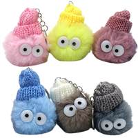 Sleutelhanger Monster met muts