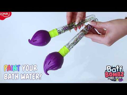 Bruisballen met magic brush