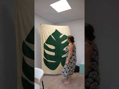 MEGA Strandlaken XXL met palmblad (200 x 150cm)
