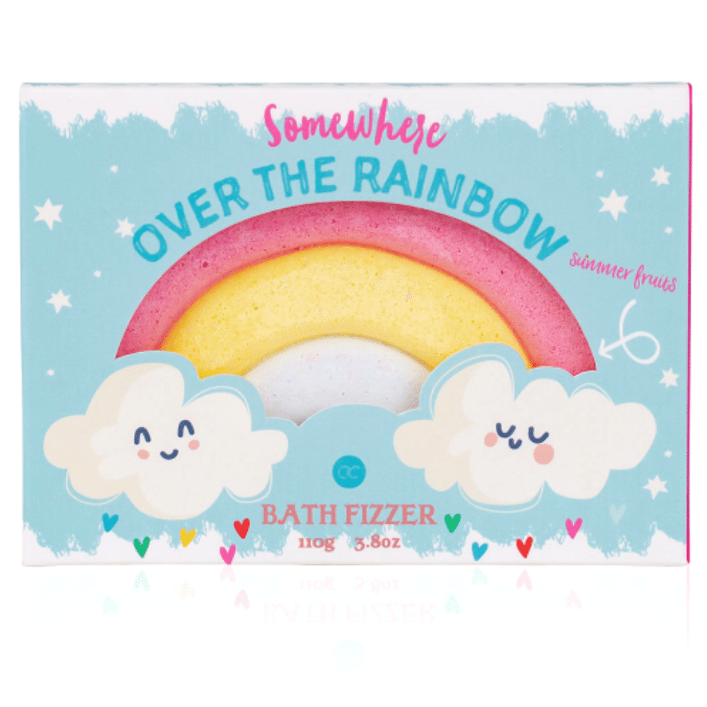 Over the rainbow - Regenboog bruisbal geschenkpakket 110gr
