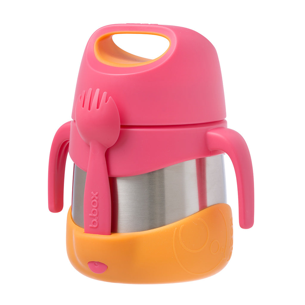 B.Box - Foodjar met Spork en Hendels - 335ml