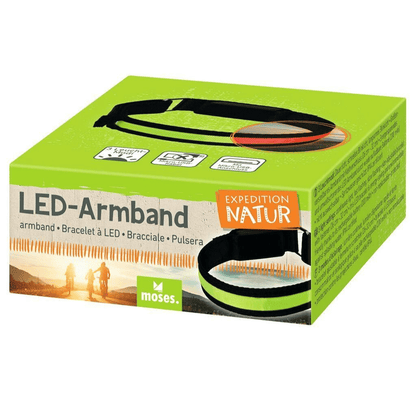 LED armband USB oplaadbaar