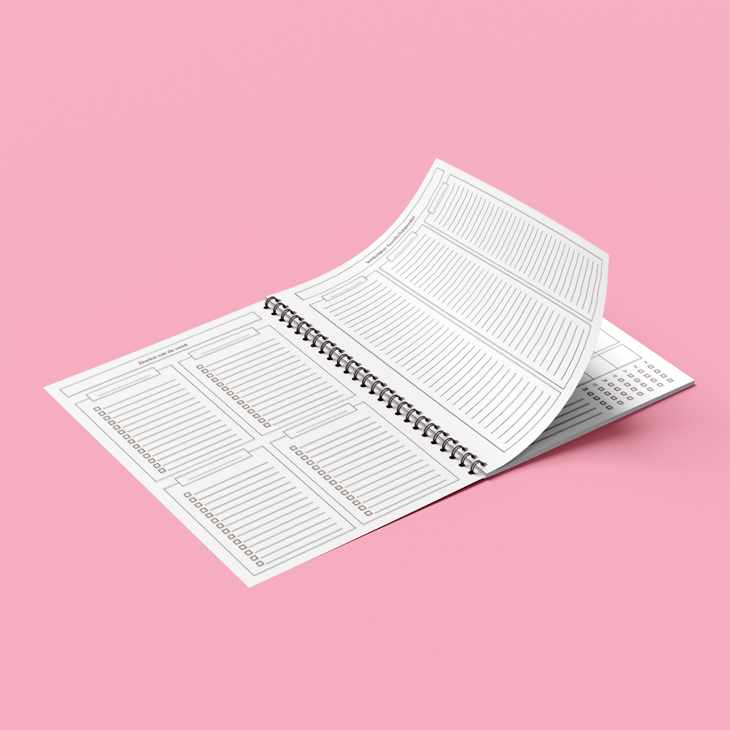 Kracht der Gewoonte - Planner