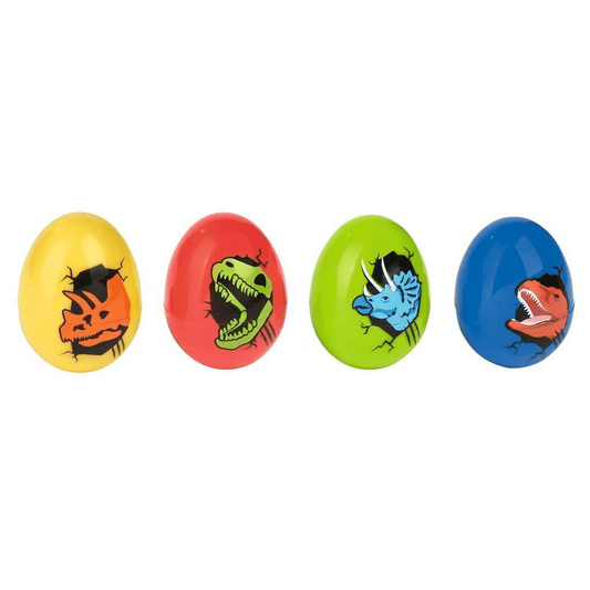 Dino stempelset eieren 4 kleuren