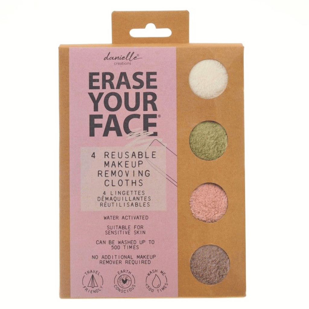 Erase Your Face Make-up remover doekjes 4 stuks