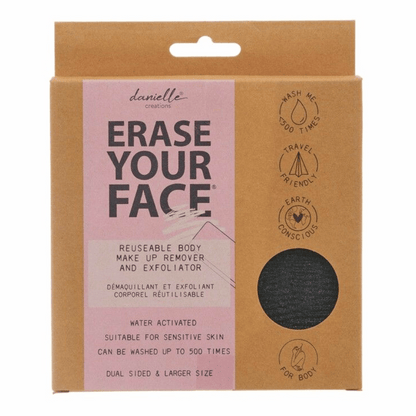 Erase Your Face Make-up remover doekje met Exfoliator