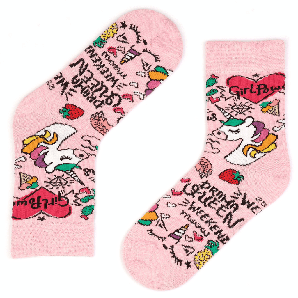 1 Paar sokken - Eenhoorn Hart