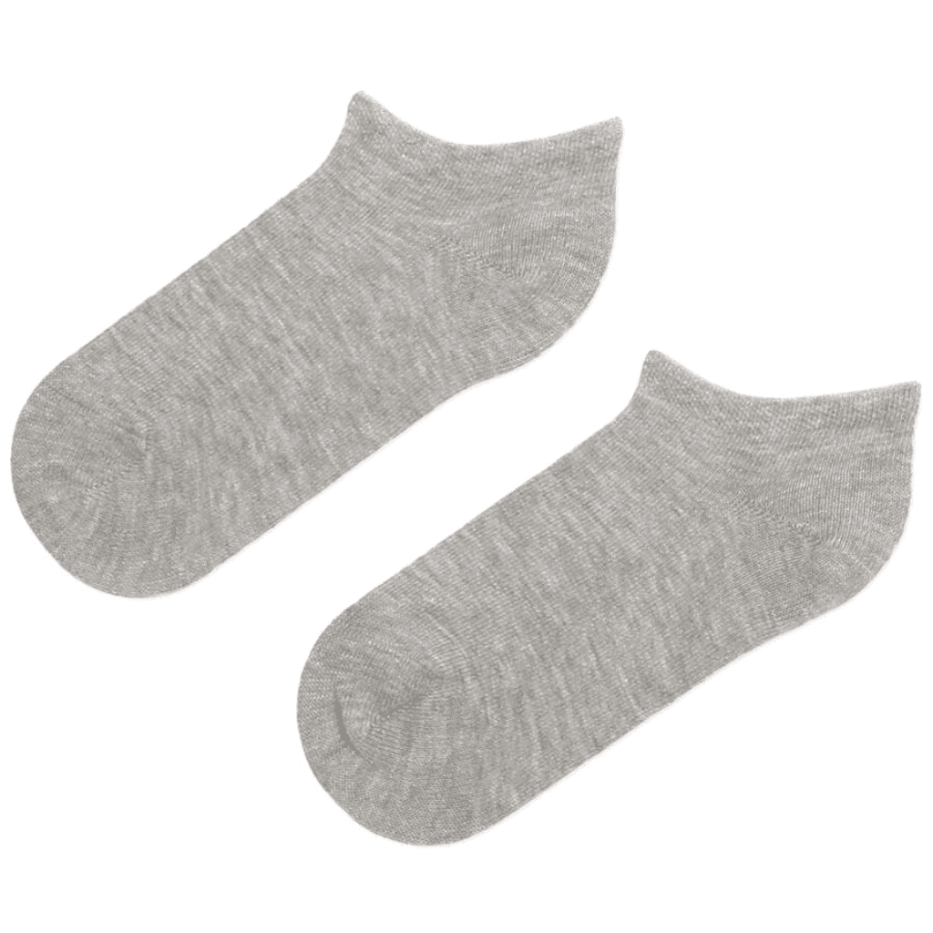 1 paar korte sokken - Grijs