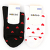 2 Paar sokken Hartjes