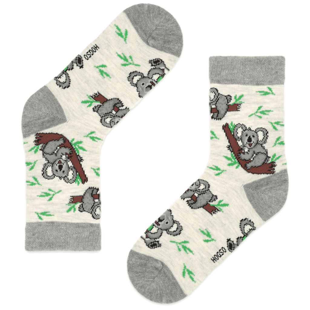 1 Paar sokken - Koala Grijs