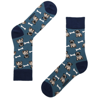1 Paar sokken - Mopshond