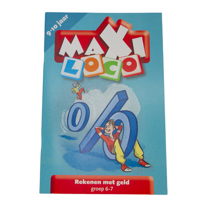 Loco Maxi leerspel (9-10 jaar) - Rekenen met geld, groep 6-7 / 4-5de leerjaar