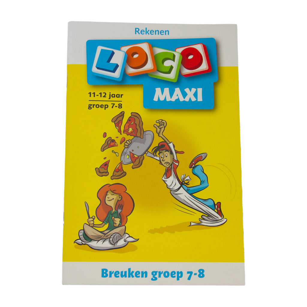 Loco Maxi leerspel (11-12 jaar) - Breuken groep 7-8 / 5-6de leerjaar