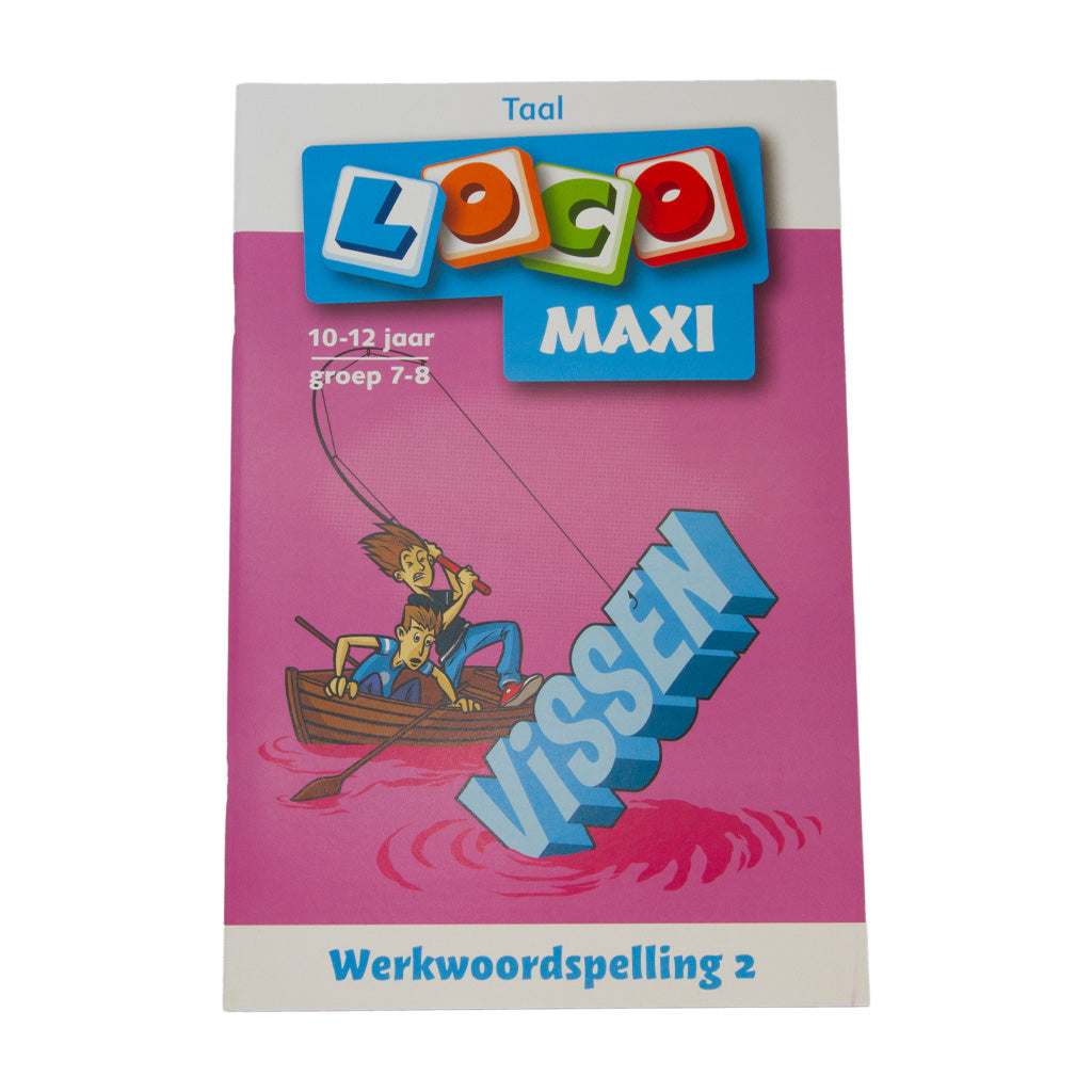 Loco Maxi leerspel (10-12 jaar) - Werkwoordspelling groep 7-8 / 5-6de leerjaar