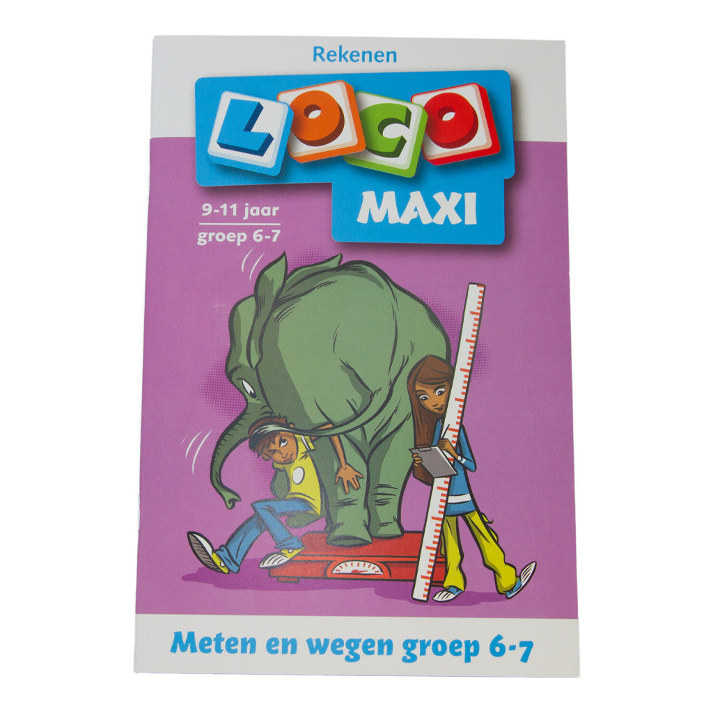 Loco Maxi leerspel (9-11 jaar) - Meten en Wegen groep 6-7 / 4-5de leerjaar