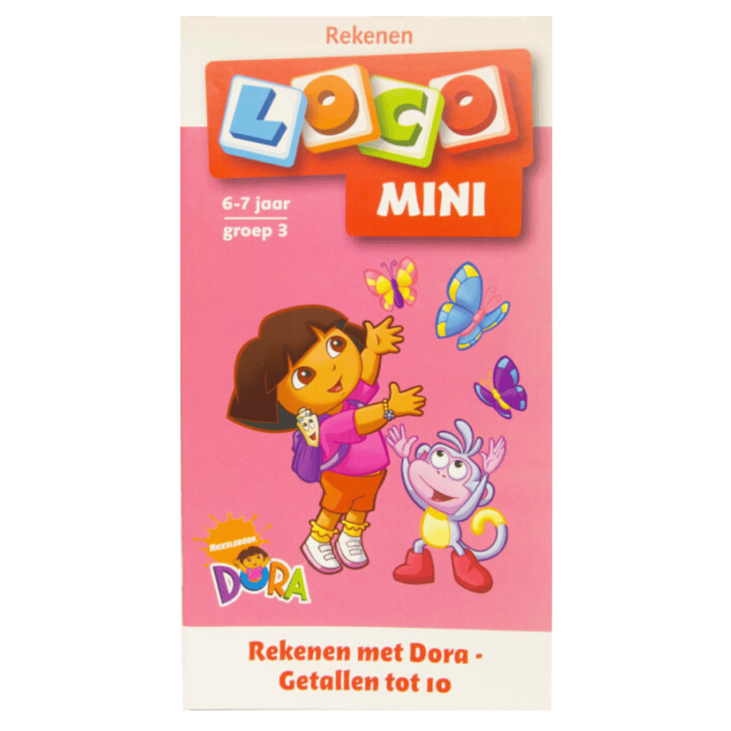 Loco Mini leerspel (6-7 jaar) - Rekenen met Dora - getallen tot 10