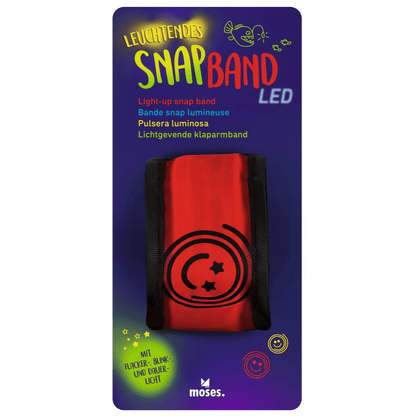 Klaparmband met LED verlichting