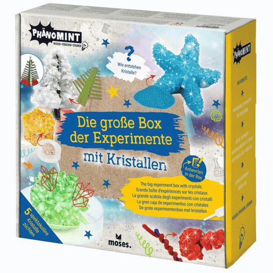 Grote experimenten box - Kristallen