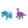 Lichtgevende dino figuurtjes in koker (10 stuks)
